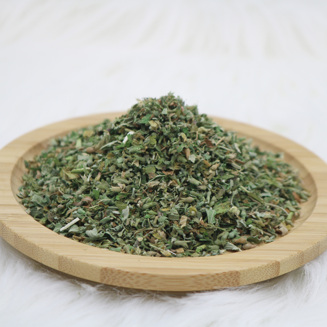 loose leaf of catnip with valerian root blend for The Luminous Pets Cat Toys | Grown in Washington State