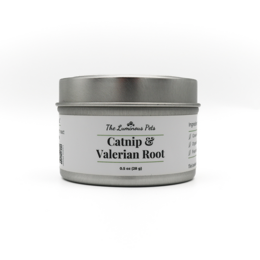 Catnip with Valerian Root Tin | The Luminous Pets