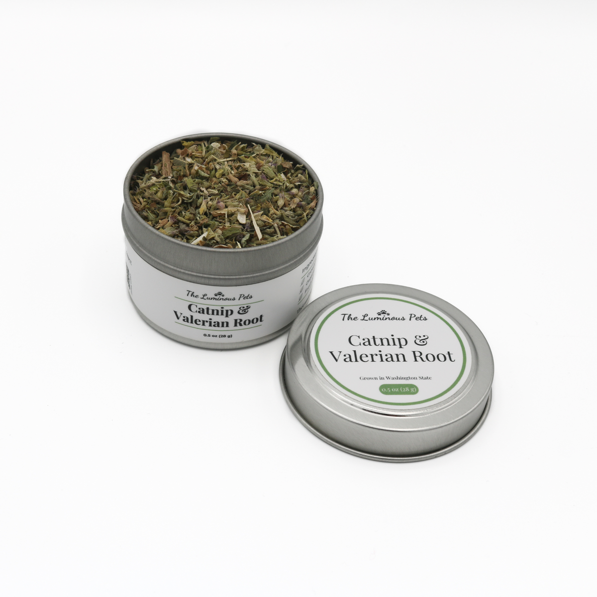 Catnip with Valerian Root Tin | The Luminous Pets