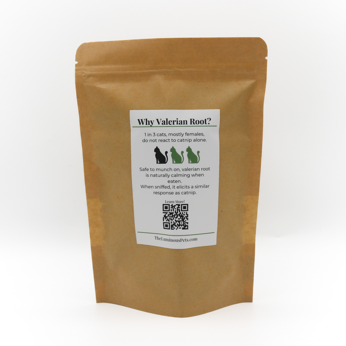 Catnip with Valerian Root bag | The Luminous Pets