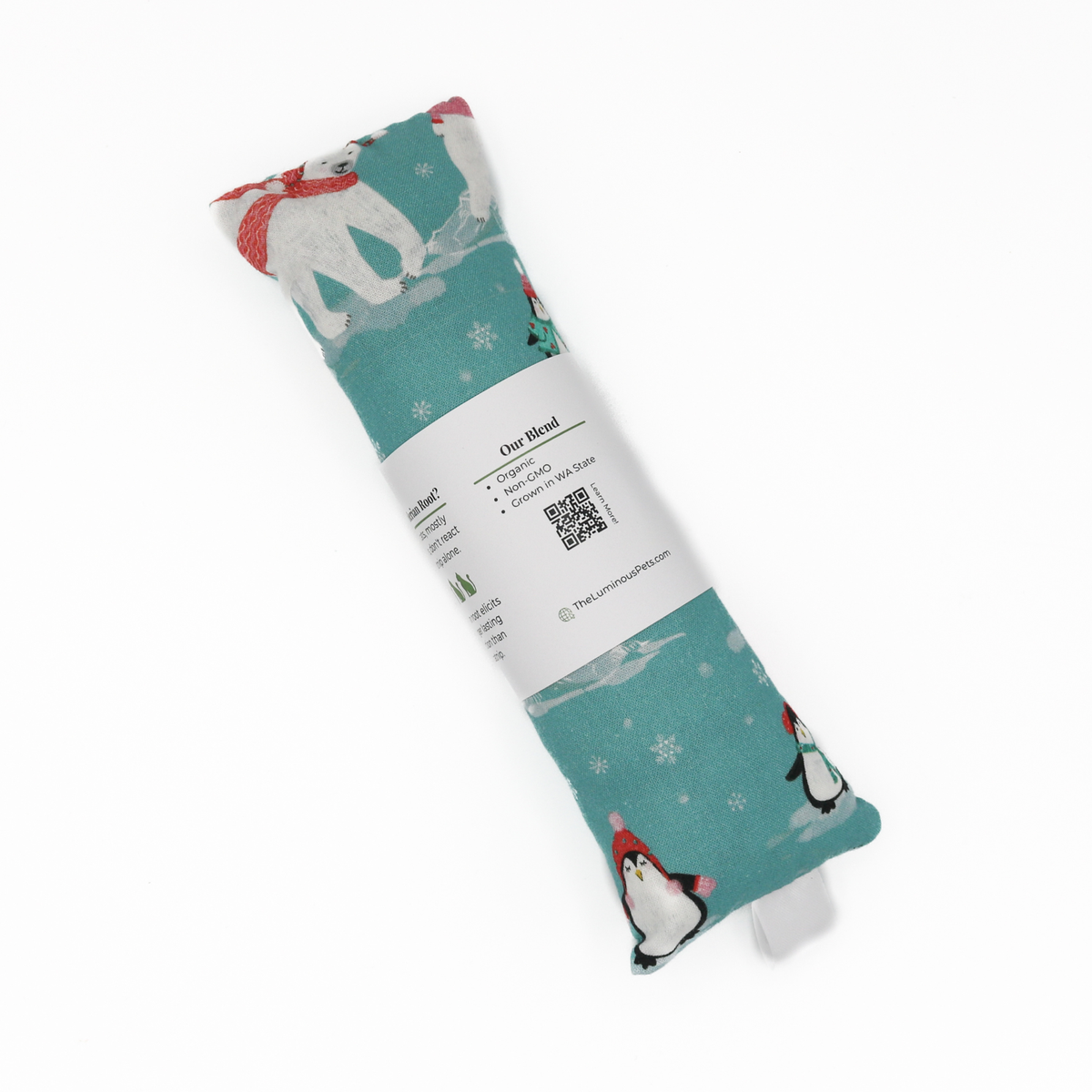The Luminous Pets Catnip with Valerian Cat Toys winter penguins and polar bears